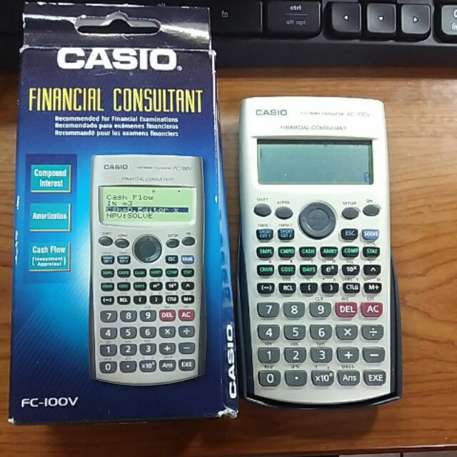 Casio 卡西歐財務計算機 FC-100V