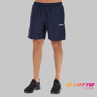 【LOTTO 義大利】男 訓練短褲(深藍-LT2158471CI)