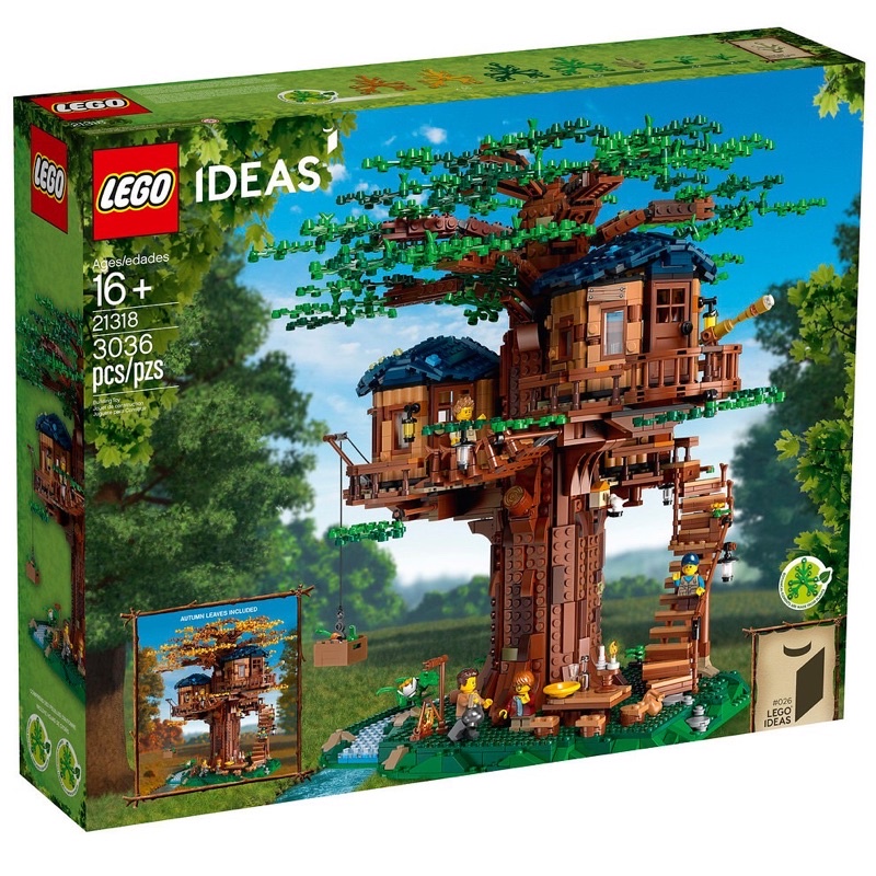 『玩樂一族』現貨 實圖 樂高 LEGO 21318 樹屋 Tree House IDEAS