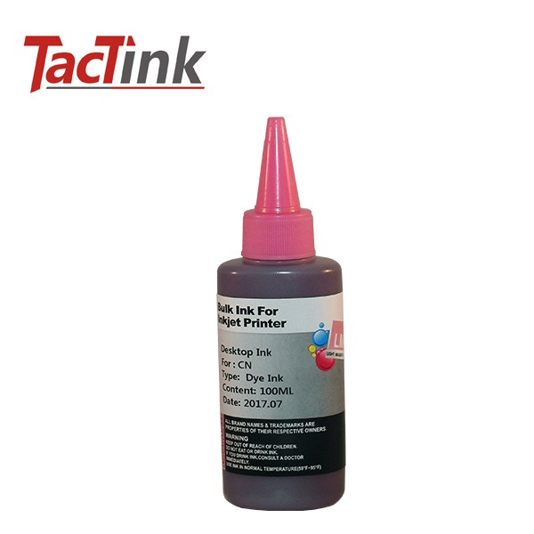 【TacTink】填充墨水 100ML/紅色/LM 連續供墨印表機適用Epson,CANON全系列通用 (含稅)