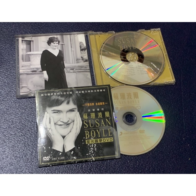 Susan Boyle/ 蘇珊波爾/ I Dreamed A Dream/ 夢想成真/ CD+DVD/ 二手專輯