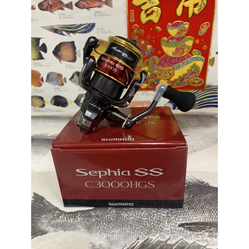 [三重東區] shimano 捲線器 特價出清 15 SEPHIA SS C3000HGS