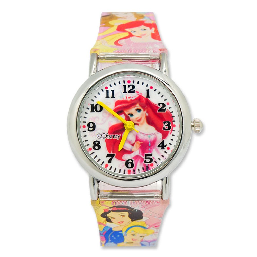 【迪士尼】愛麗兒美人魚公主  兒童學習手錶 正版授權 趣味學習時間