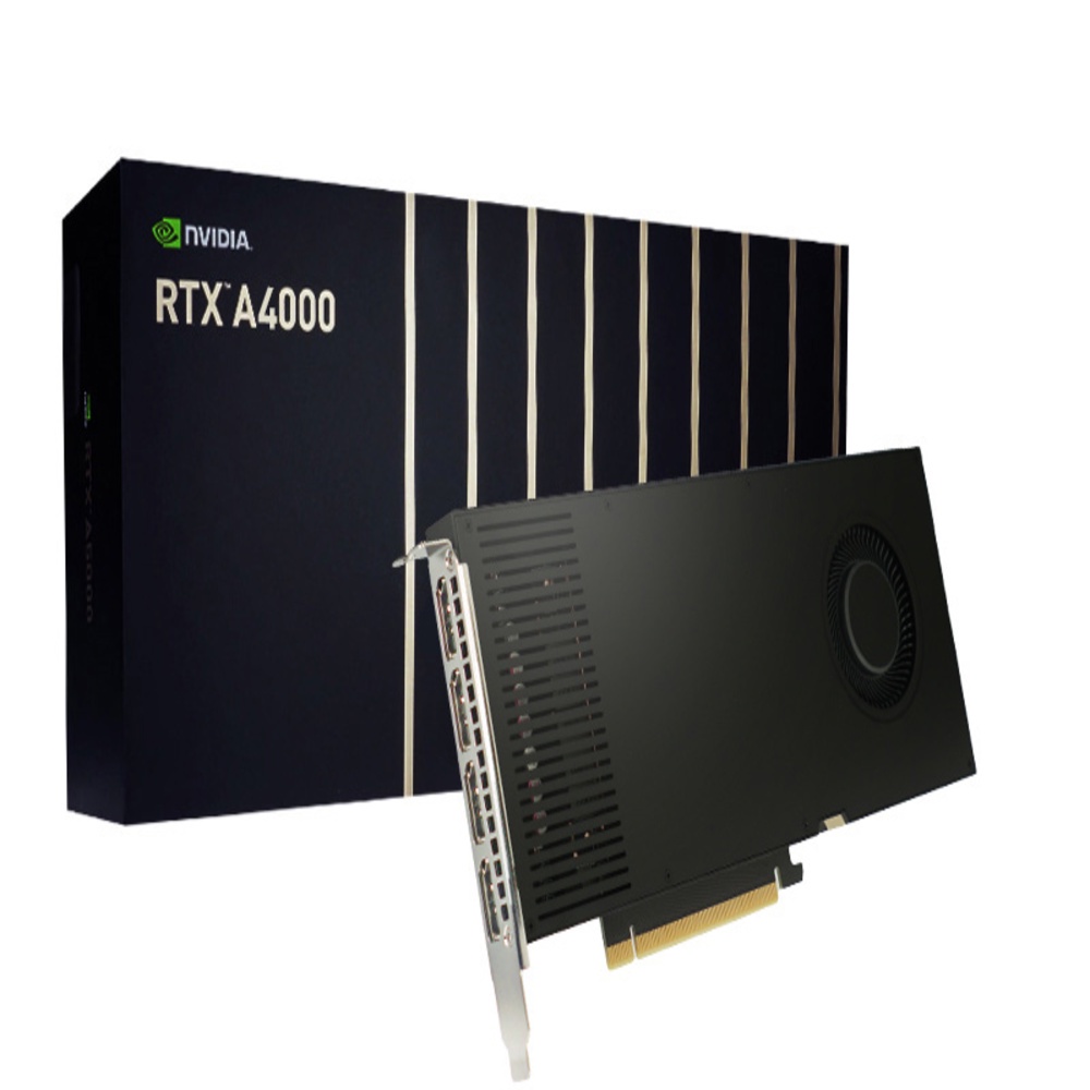 【台灣原廠公司貨】Leadtek麗臺 NVIDIA RTX A4000 16GB GDDR6 工作站繪圖卡 顯示卡 16