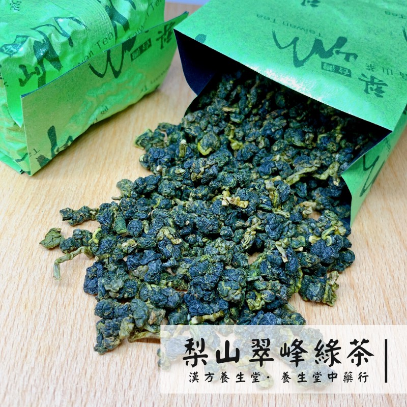 梨山翠峰綠茶｜75克 - 綠茶 台灣高山茶 梨山茶 高冷茶 半球形茶葉 冷泡茶