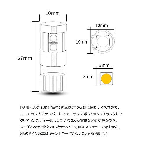 解決方案 外銷日本超迷你款超高亮度t10 Led燈泡小燈車牌燈尾燈倒車燈解碼 蝦皮購物