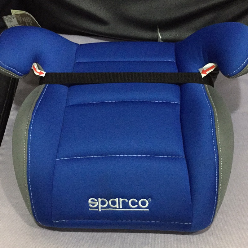 Sparco 兒童車用安全座椅 藍灰色 台灣製