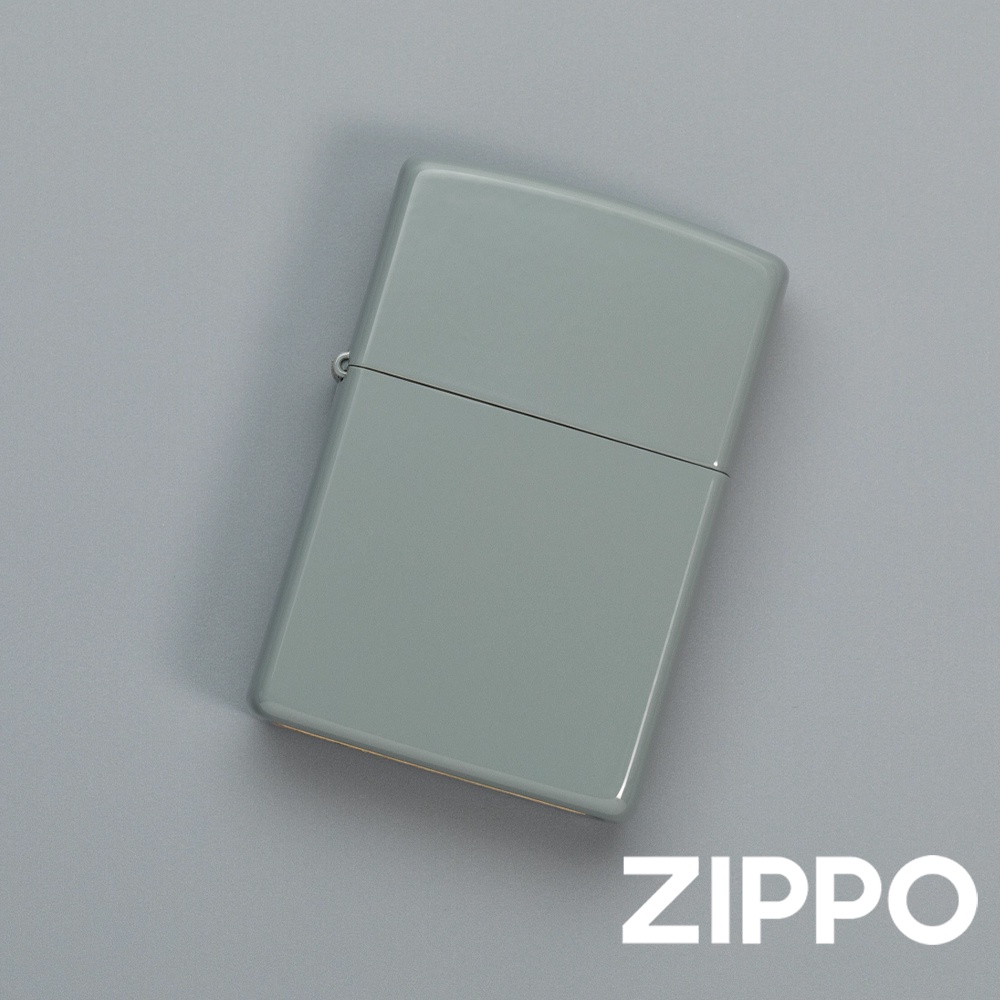 ZIPPO 水泥灰色(素面)防風打火機 經典素面 官方正版 現貨 禮物 送禮 刻字 客製化 終身保固 49452