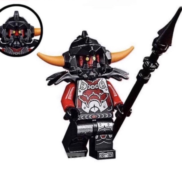 【全新未組】LEGO 樂高 未來騎士團 NEXO 70315 70317 70323 反派小兵 紅魔 含武器