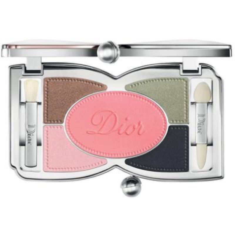Christian Dior - CD TRIANON 001 經典蝴蝶結 眼影+眼線+腮紅修容五色盤-全新正品