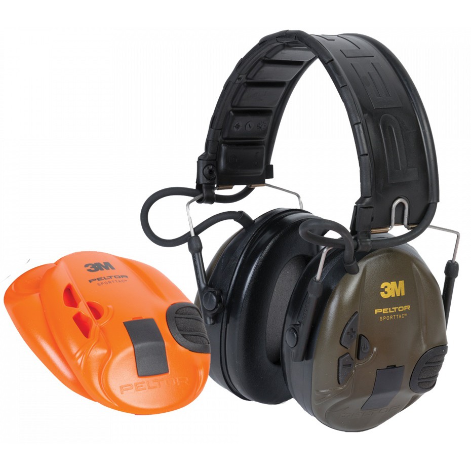 3M SportTac 高端專業射擊耳罩 主動式降噪 SNR值26dB防噪 工地 打靶 折疊 可換殼#工安防護具專家