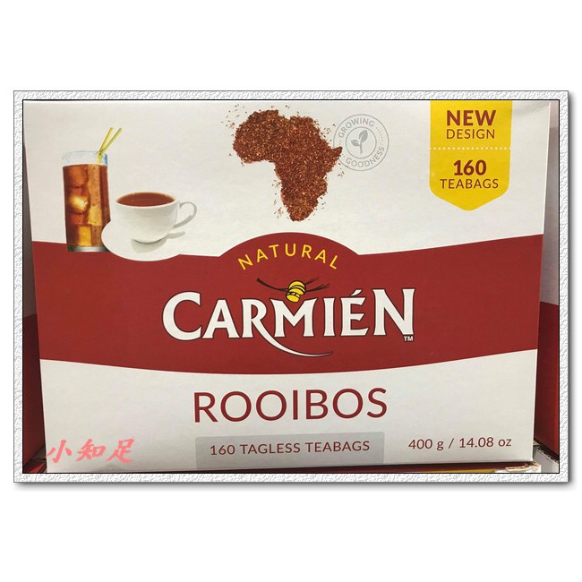 Φ小知足ΦCOSTCO代購CARMIEN ROOIBOS TEA南非博士茶 茶包2.5GX160包 全館合併運費
