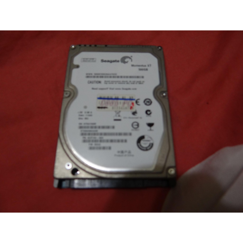 Segate 2.5吋 500G 混碟 Momentus ® XT SSHD+PLEXTOR M5P SSD 128G