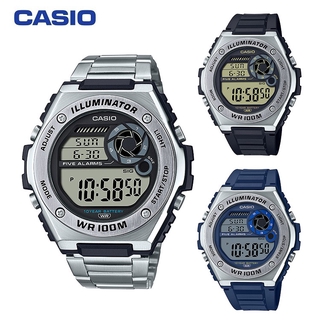 【CASIO】MWD-100HD-1A 10年電力電子錶款/經典百搭/男女通用款/50mm【第一鐘錶】