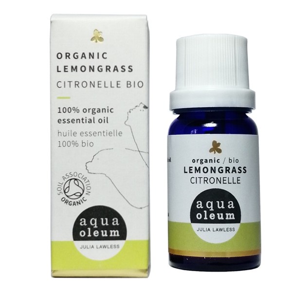 AO 有機檸檬香茅純精油 10ml。Lemongrass Organic。Aqua Oleum 英國原裝