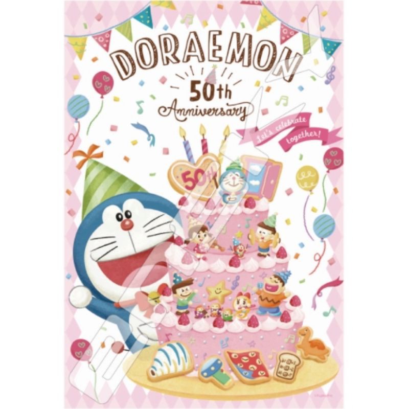 日本品牌 ensky 哆啦A夢 蛋糕派對 300片 拼圖 300-1590