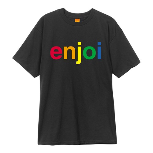 Enjoi Spectrum T恤 (黑)《Jimi Skate Shop》