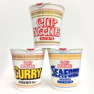 日清NISSIN CUP NOODLE 醬油/咖哩/海鮮杯麵