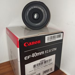 Canon EF 40 F2.8 公司貨 過保 盒單在