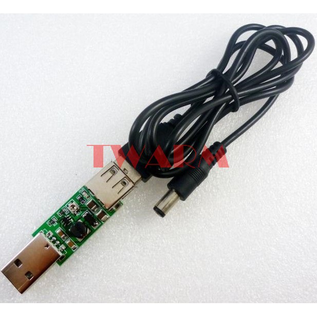 USB轉USB可調輸出模塊，直流電壓轉換器 5V轉6-15V DC-DC升壓電源板