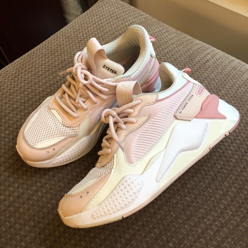 PUMA RSX 粉配色 內增高 泫雅款