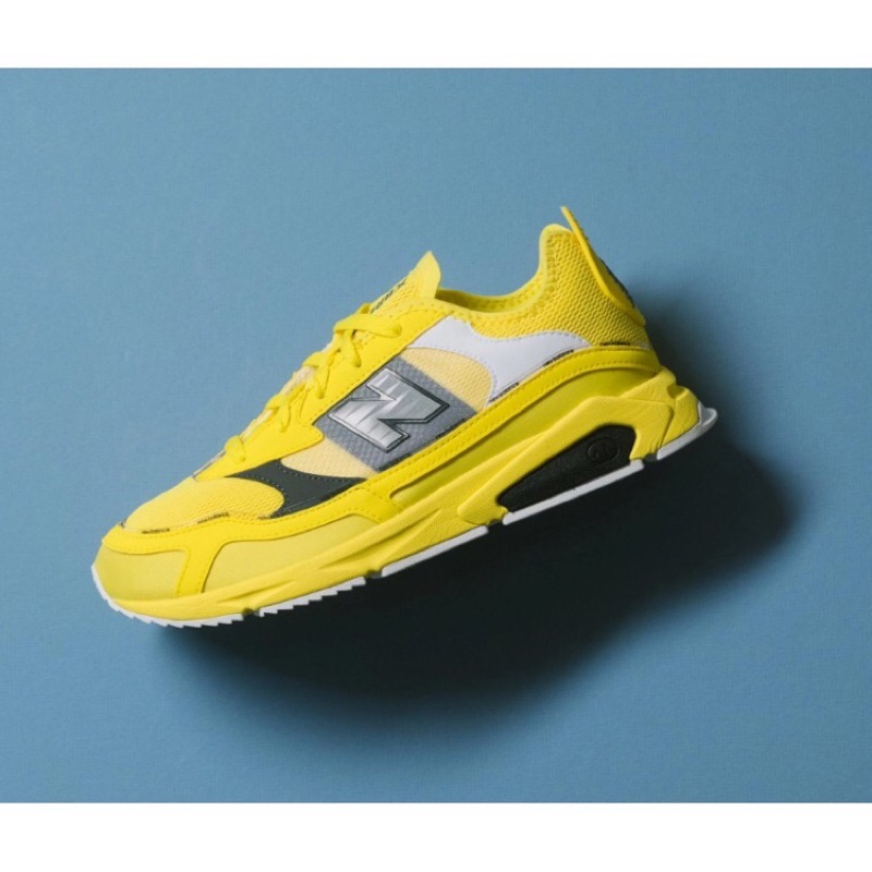 NEW BALANCE X-RACER MSXRCHTR 黃色 復古慢跑 麂皮 網布 拼接 老爹 男鞋