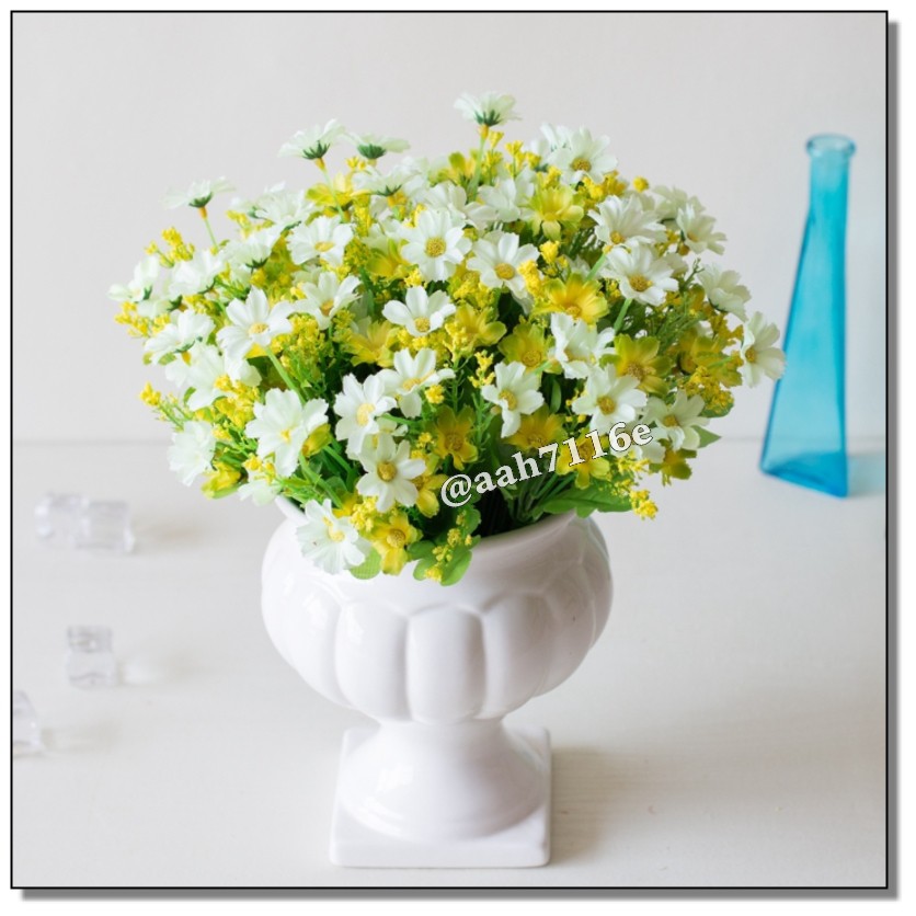 低價跳舞菊花束小菊花假花裝飾小雛菊板橋發貨花語人造花資材園藝用品婚禮小物 蝦皮購物