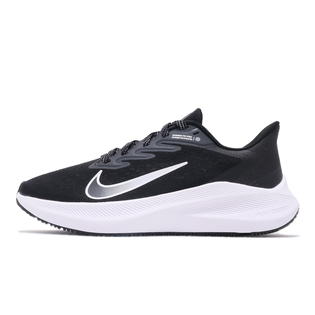 Nike 慢跑鞋 Wmns Zoom Winflo 7 黑 白 黑白漸層 女鞋 運動鞋 【ACS】 CJ0302-005