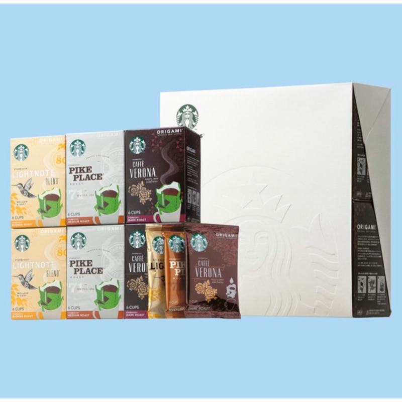 「現貨」 Starbucks日本版濾掛咖啡禮盒 Origami