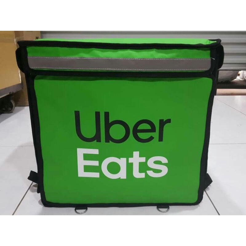 《Uber eats》絕版四代綠色保溫箱＜二手九成＞(編號009)