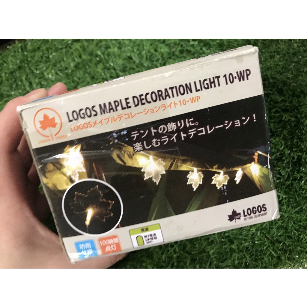 LOGOS Maple Decoration Light 10 WP 楓葉露營裝飾燈串 天幕帳蓬戶外小夜燈