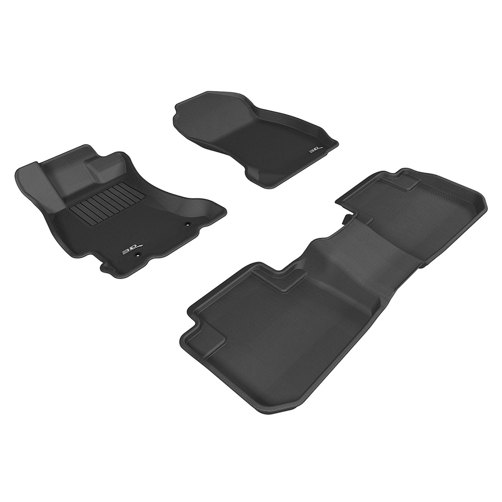 3D 卡固立體汽車踏墊 適用於 Subaru Forester 2014~2018(休旅車限定)【叭叭買手】