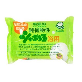 【JPGO日本購 】日本製 純植物性無添加浴用香皂 100g