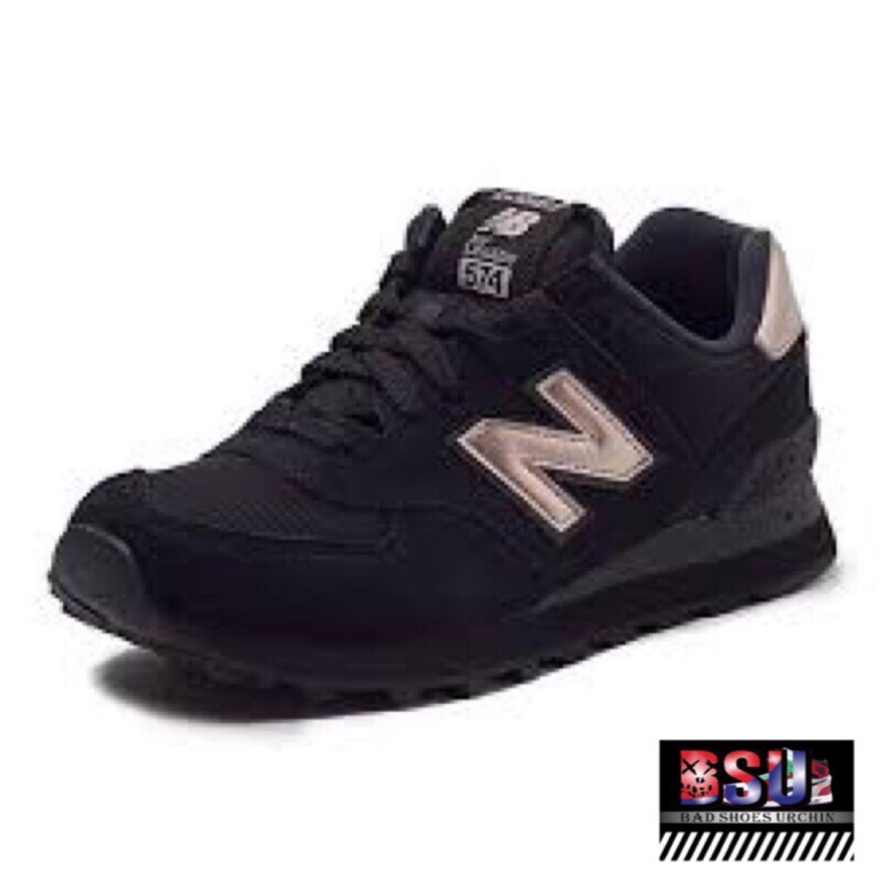 New Balance NB 574 女黑玫瑰金復古運動休閒慢跑鞋WL574CHD原2650特2199 | 蝦皮購物