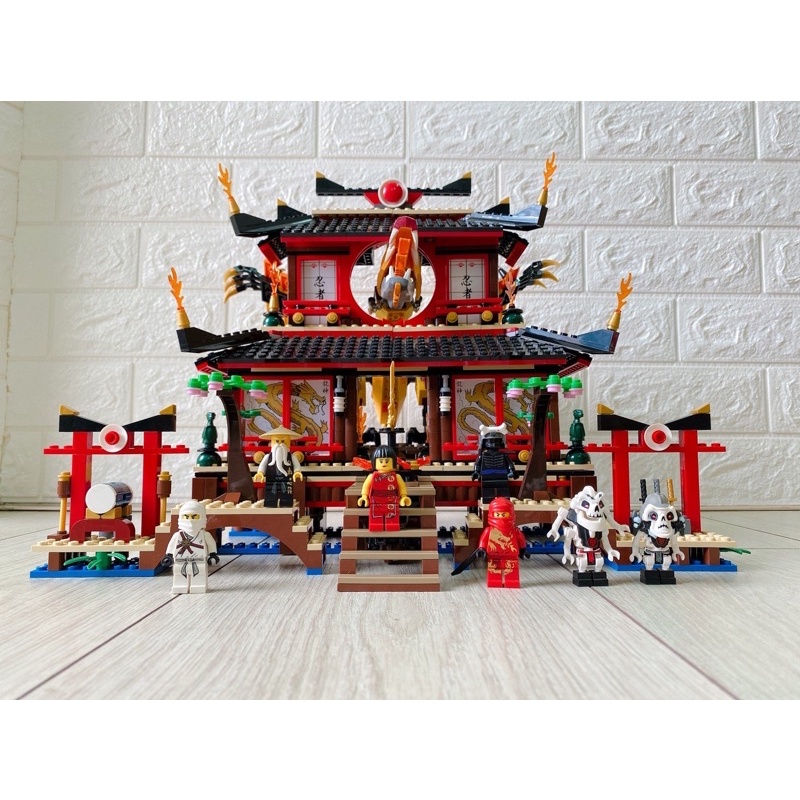 LEGO 樂高 NINJAGO 旋風忍者 2057 火龍神廟 二手已組