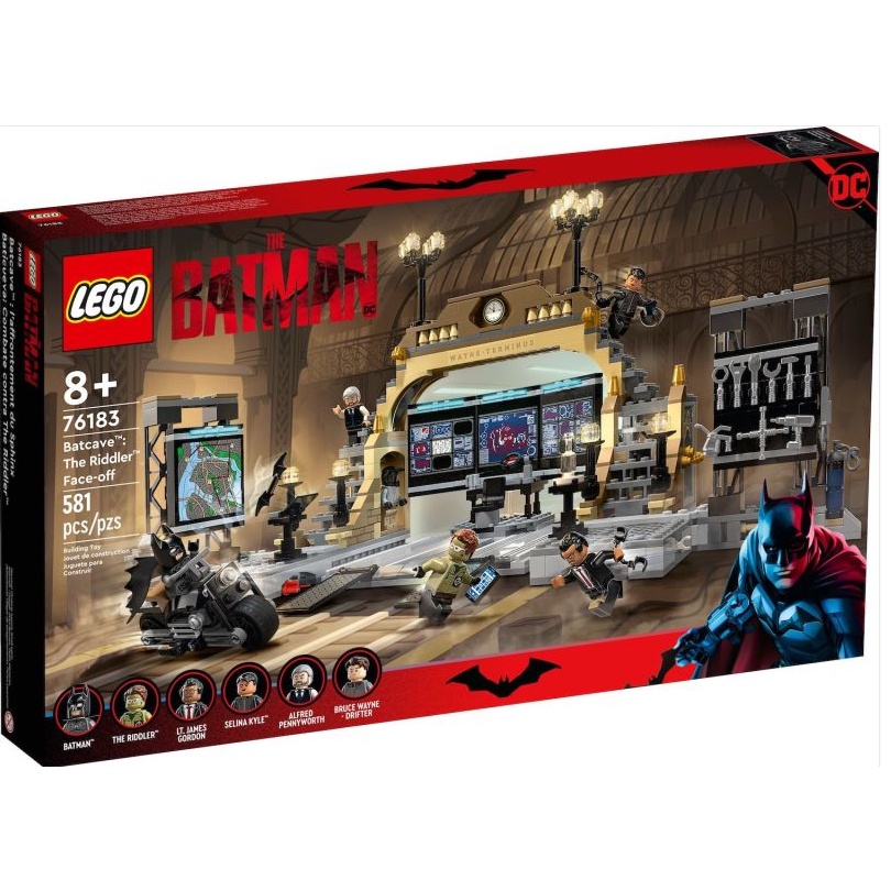 【樂樂高】（已封膜）蝙蝠洞LEGO 76183 Batcave: The Riddler Face-off