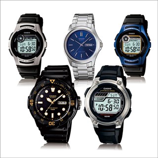 【CASIO】潛水風格/指標時尚/數位休閒特惠精選(共17款)原廠公司貨附保固卡~正版宏崑公司貨