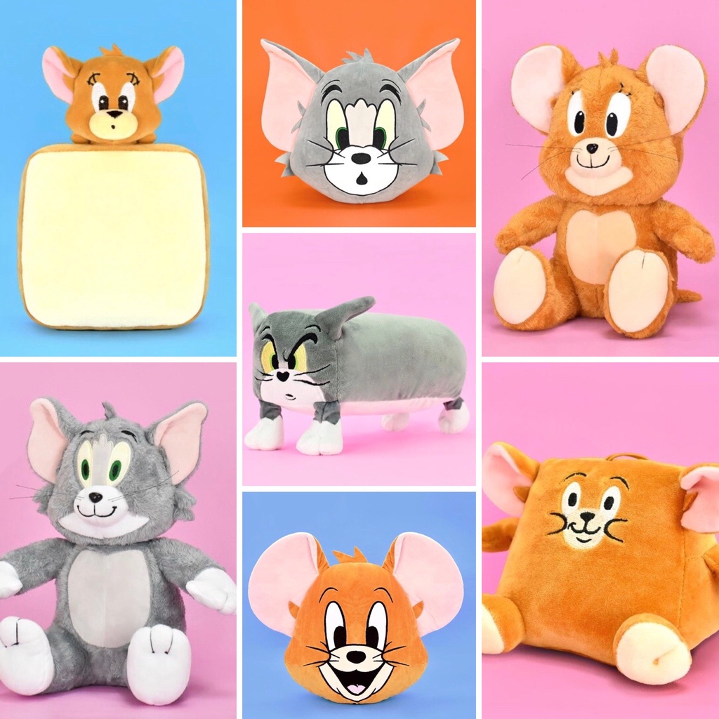 【CJ Toyz】正版 湯姆貓與傑利鼠玩偶 Tom and Jerry 湯姆貓 傑利鼠 湯姆與傑利 CN卡通 CN娃娃