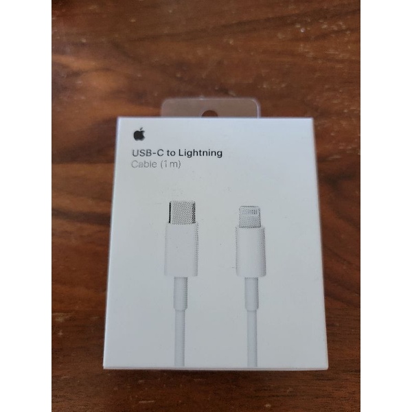 [全新現貨，特價優惠] Apple 原廠 USB-C 對 Lightning 連接線 (1 公尺)