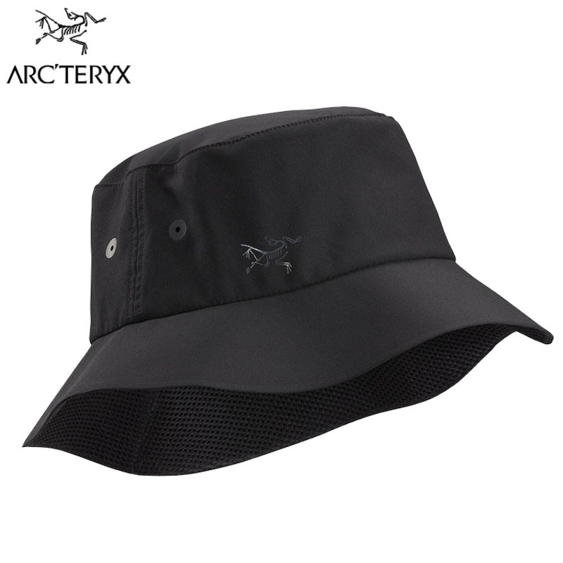 【Arcteryx 始祖鳥】抗UV遮陽帽 (漁夫帽) 黑/23192 防曬帽 休閒帽 登山帽 戶外帽 運動帽