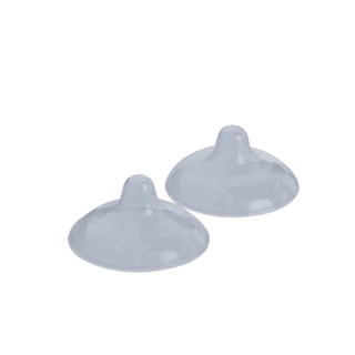 奇哥超薄型矽膠哺乳罩 可蒸煮消毒 乳頭保護罩（2入）
