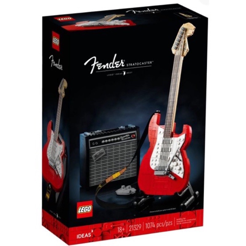 【樂GO】樂高 LEGO 21329 IDEAS 電吉他 音箱  Fender Stratocaster 樂高正版