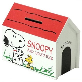 模型君 日本 存錢筒 史努比 snoopy木製 可愛存錢筒 撲滿 400779
