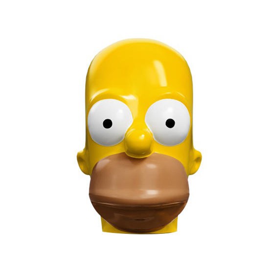 公主樂糕殿 LEGO 樂高 71009 辛普森 荷馬 Homer 頭 黃色 15527pb02 B1-R2