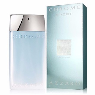 香妮💋Azzaro Chrome Sport 海洋鉻元素 運動型 男性淡香水 50ml/100ml【TESTER】