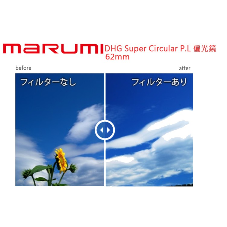 數位小兔【MARUMI DHC Super Circular P.L 偏光鏡62mm】