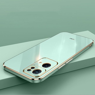OPPO Reno7 Pro 5G手機殼防震軟矽膠電鍍後蓋殼OPPO Reno 7 Pro 5G Reno7手機殼