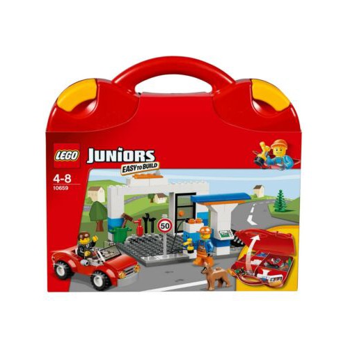 LEGO 樂高 Juniors系列10659 紅色手提箱 (加油站) 全新未拆