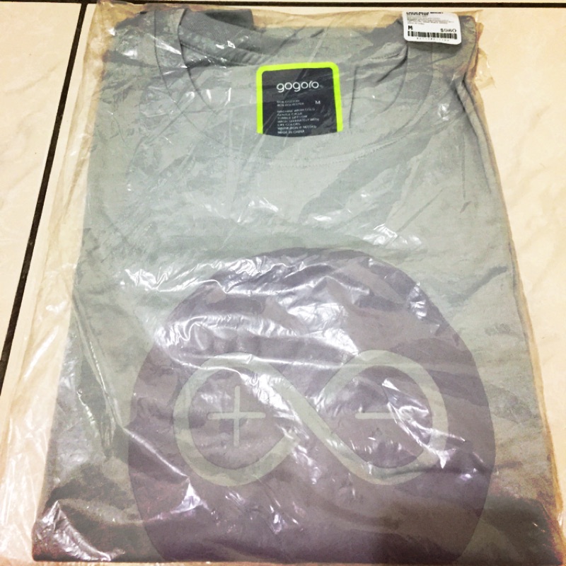 降價$300#Gogoro原廠短袖T恤M號-全新