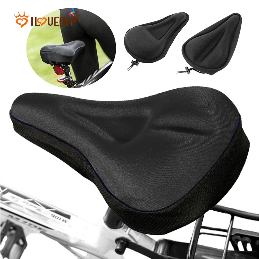 自行車超柔軟舒適防水座套/3d記憶海綿凝膠自行車騎行座墊/男女自行車座墊套/自行車配件